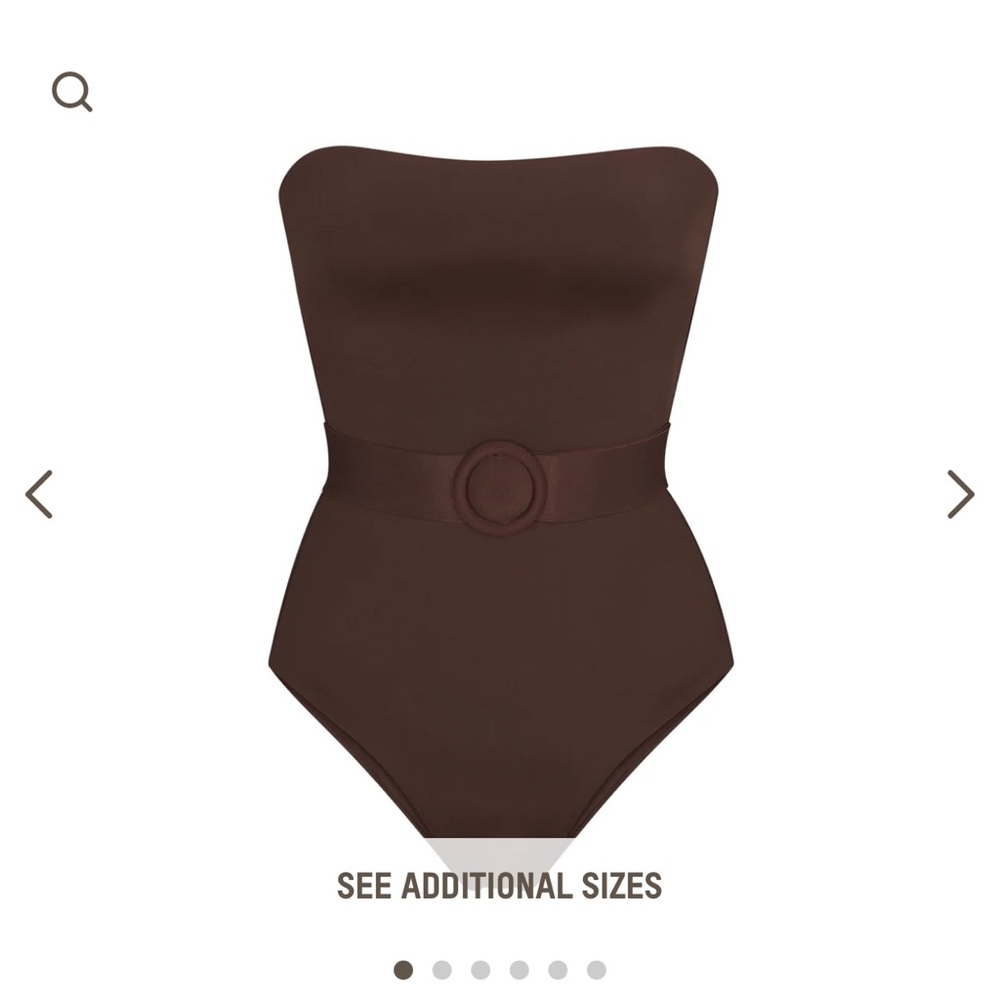 SKIMS shaping swimsuit